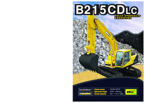 Bageri gusjeničari Bell B215CDLC
