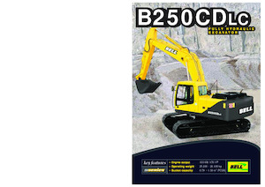 Bageri gusjeničari Bell B250CDLC