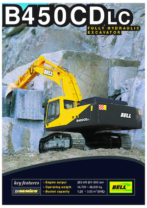 Bageri gusjeničari Bell B450CDLC