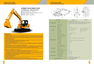 Bageri gusjeničari Lonking CDM6150E