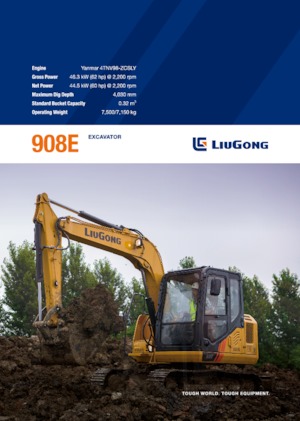 Bageri gusjeničari Liugong 908E