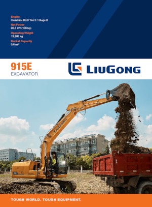 Bageri gusjeničari Liugong 915E
