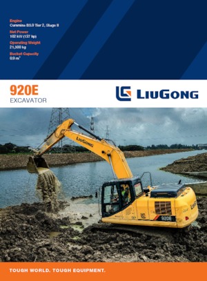 Bageri gusjeničari Liugong 920E