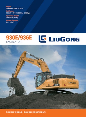 Bageri gusjeničari Liugong CLG930EIV 