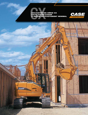 Bageri gusjeničari Case CX 225 SR