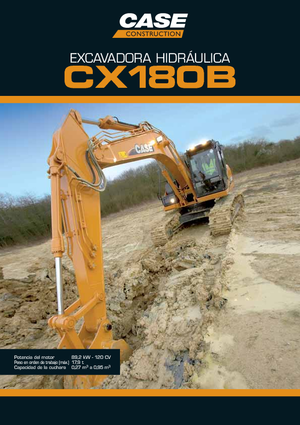 Bageri gusjeničari Case CX 180 B LC