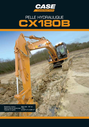 Bageri gusjeničari Case CX 180 B LC