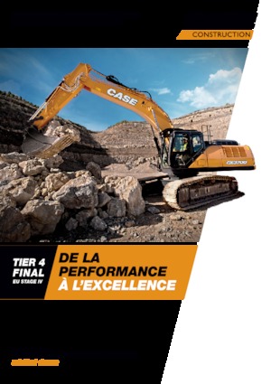 Bageri gusjeničari Case CX350D