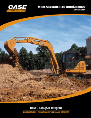 Bageri gusjeničari Case CX 80