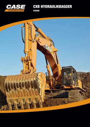 Bageri gusjeničari Case CX 800 B