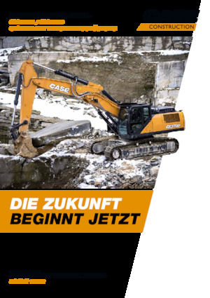 Bageri gusjeničari Case CX350D