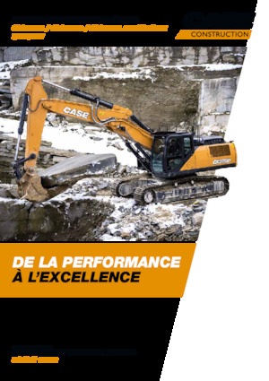 Bageri gusjeničari Case CX350D