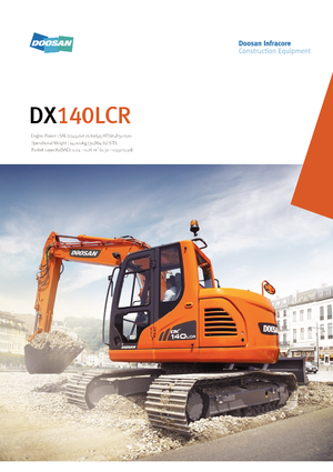 Bageri gusjeničari Doosan DX 140 LCR
