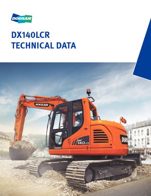 Bageri gusjeničari Doosan DX 140 LCR
