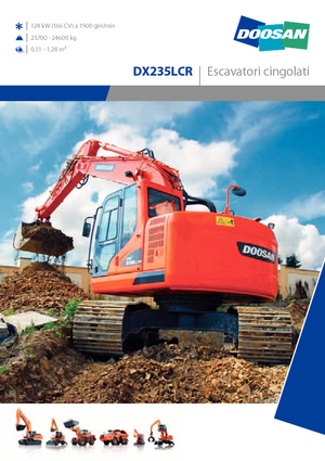 Bageri gusjeničari Doosan DX235LCR