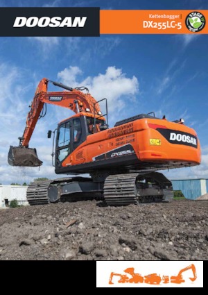 Bageri gusjeničari Doosan DX255LC-5