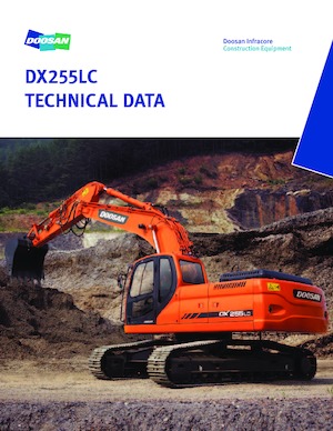 Bageri gusjeničari Doosan DX 255 LC