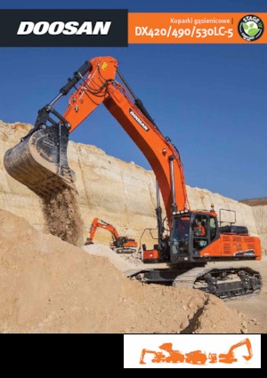 Bageri gusjeničari Doosan DX420LC-5