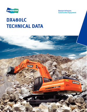 Bageri gusjeničari Doosan DX 480 LC