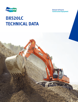 Bageri gusjeničari Doosan DX 520 LC
