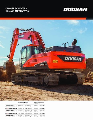 Električni rovokopač gusjeničar Doosan DX300LC-5