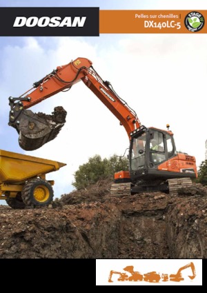 Bageri gusjeničari Doosan DX140LC-5