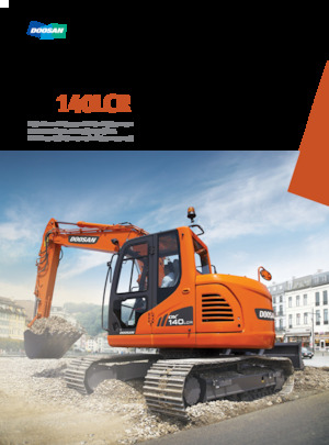 Bageri gusjeničari Doosan DX140LCR-5