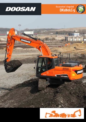 Bageri gusjeničari Doosan DX180LC-5