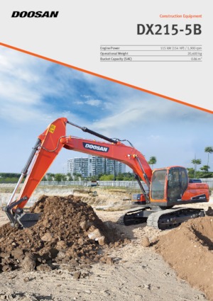 Bageri gusjeničari Doosan DX215-5B