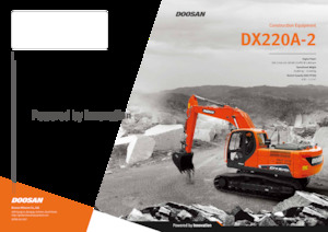 Bageri gusjeničari Doosan DX220A