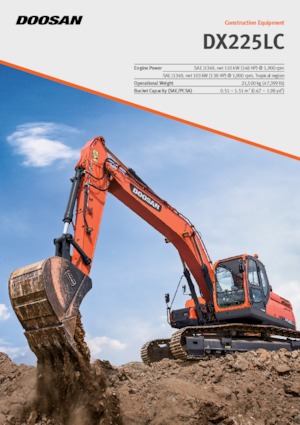 Bageri gusjeničari Doosan DX225LC