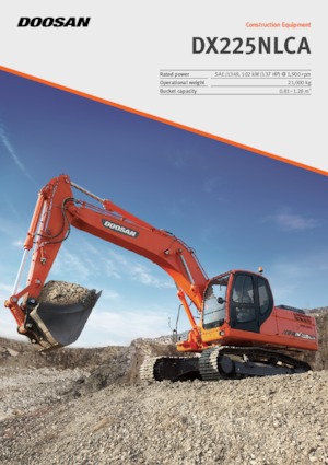 Bageri gusjeničari Doosan DX225NLCA