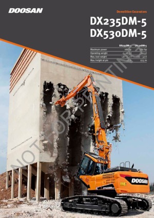 Bageri gusjeničari Doosan DX235DM-5