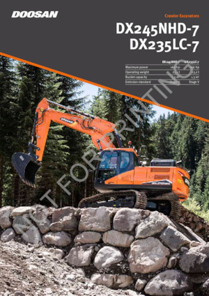 Bageri gusjeničari Doosan DX235LC-7