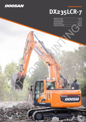 Bageri gusjeničari Doosan DX235LCR-7