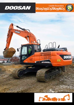 Bageri gusjeničari Doosan DX235NLC-5
