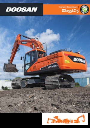 Bageri gusjeničari Doosan DX255NLC-5