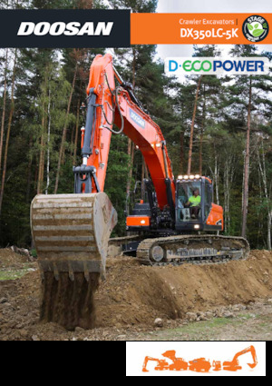 Bageri gusjeničari Doosan DX350LC-5K
