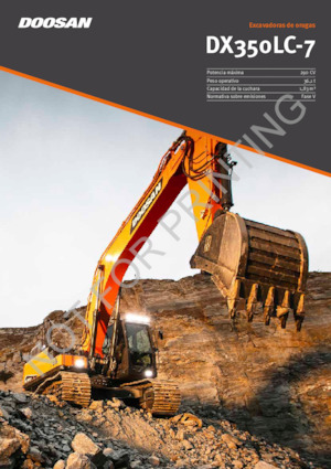 Bageri gusjeničari Doosan DX350LC-7