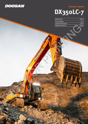 Bageri gusjeničari Doosan DX350LC-7
