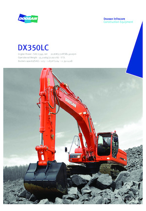 Bageri gusjeničari Doosan DX350LC