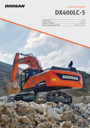 Bageri gusjeničari Doosan DX400LC-5