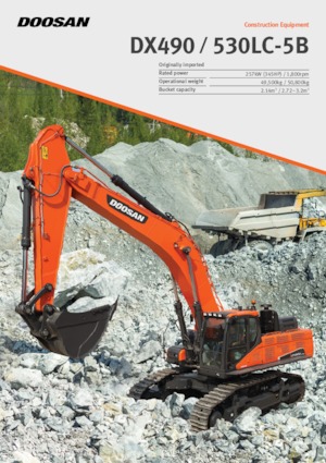 Bageri gusjeničari Doosan DX490LC-5B