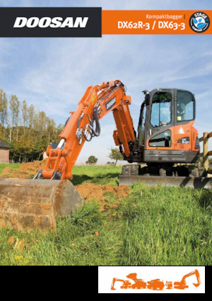 Bageri gusjeničari Doosan DX62R-3
