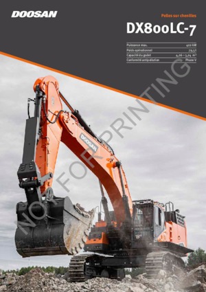 Bageri gusjeničari Doosan DX800LC-7