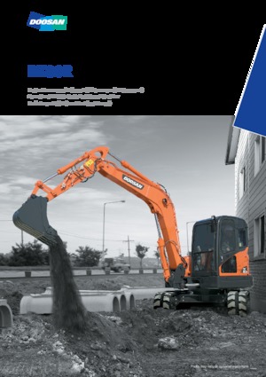 Bageri gusjeničari Doosan DX80R