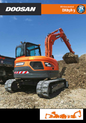 Bageri gusjeničari Doosan DX85R-3