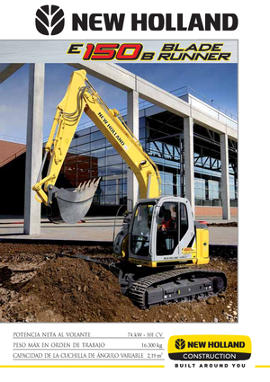 Bageri gusjeničari New Holland E 150 B Blade Runner