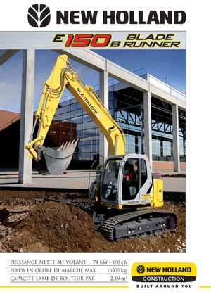 Bageri gusjeničari New Holland E 150 B Blade Runner