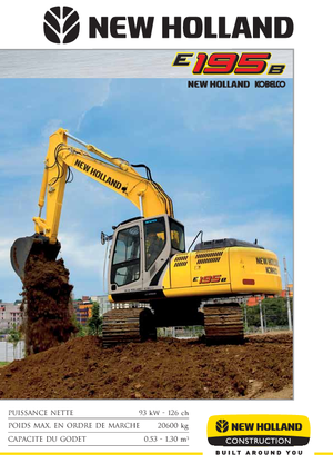 Bageri gusjeničari New Holland E 195 B EL